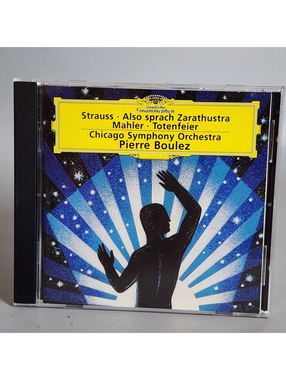 Strauss Also Sprach Zarathustra Mahler Totenfeier CD Chicago Symphony Boulez DG
